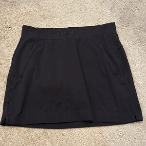 Athleta Black Skort